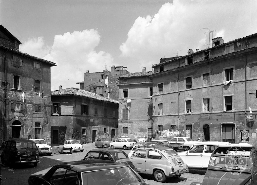 Foto e piazza vintage