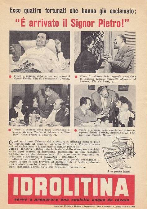La sete negli anni 70