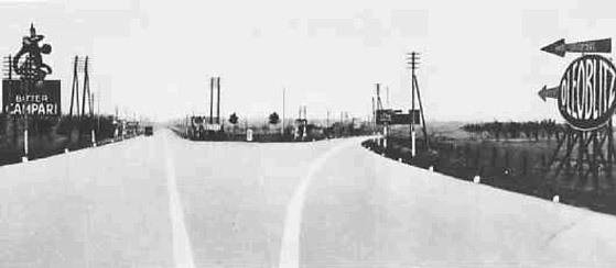 Autostrada, la prima fu Italiana