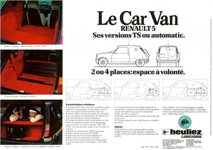 Renault 5 le car by Heuliez