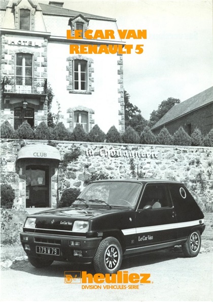 Renault 5 le car by Heuliez