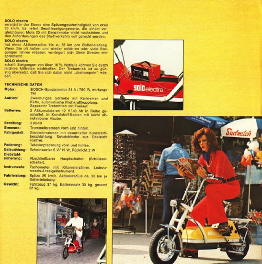 Solo Electra scooter