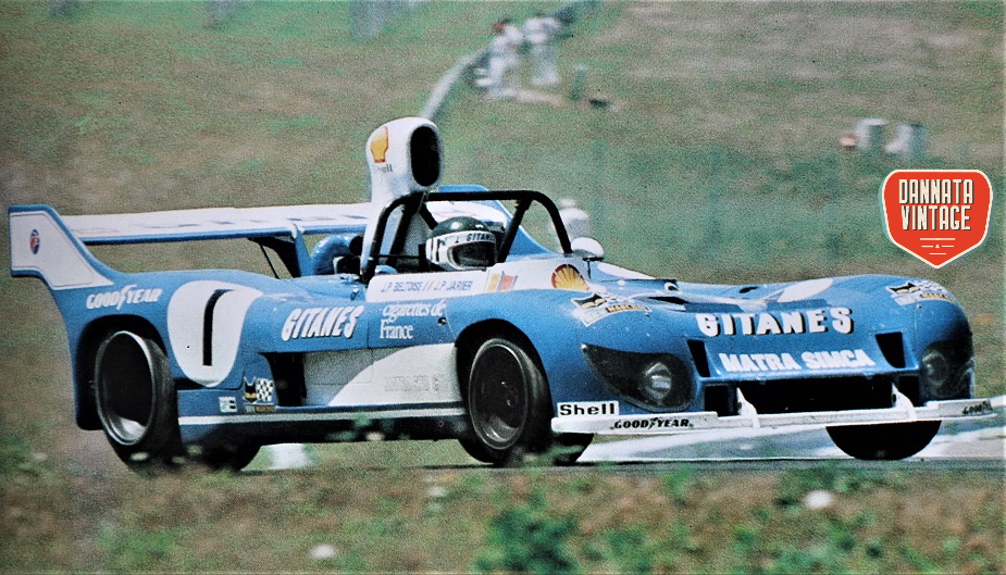 MATRA Serie 600 Sei ore di Walkins del 1974 con Beltoise e Jarier che vinsero con la MS 670 C.