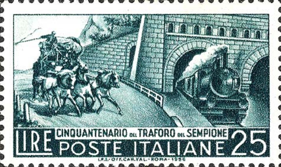 Le gallerie Un francobollo della "serie ferroviaria", con un link interessante.