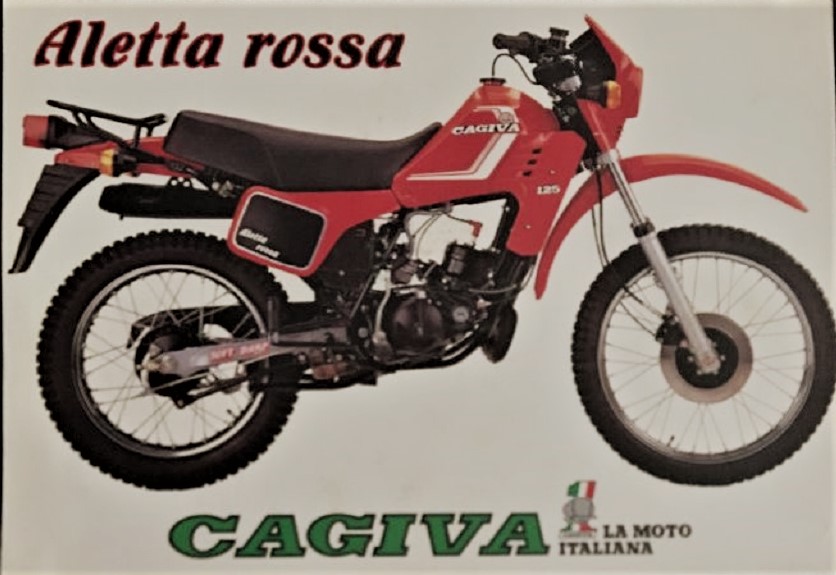 Lomar Honey La Cagiva Aletta Rossa, ne condivideva il motore ed il cambio modificato.