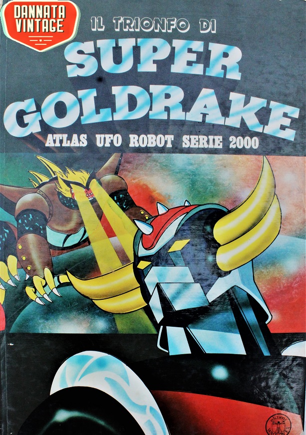 Goldrake e Mazinga Uno dei libri dal quale arrivano li immagini. 