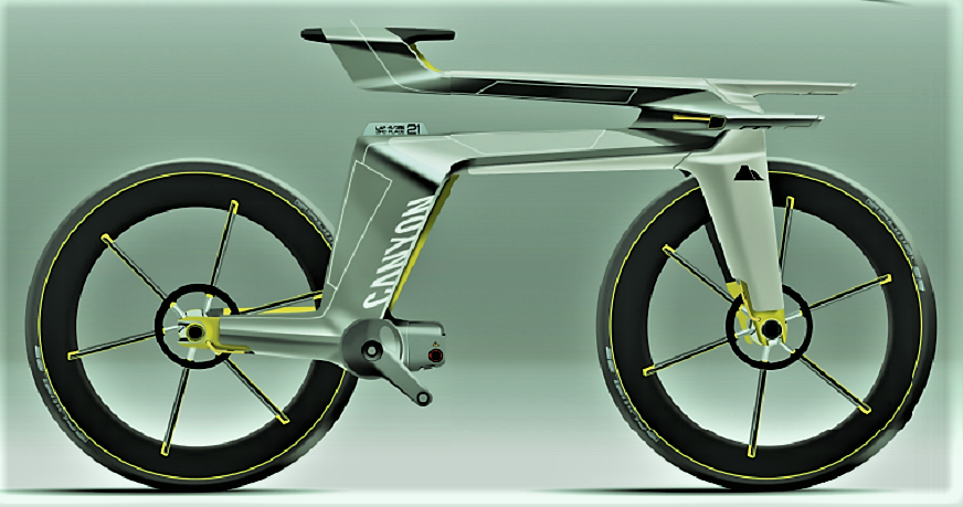Biciclette prototype Canyon Eco Speed Concept.