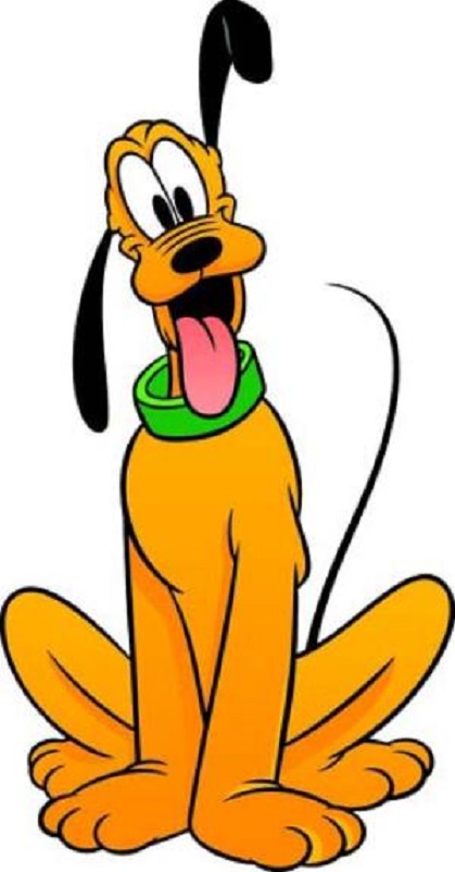 Fumetti, Pluto, il cane di Topolino. 