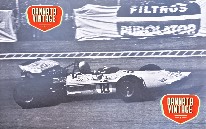 G.P. di Spagna Mario Andretti su March nel 1970.