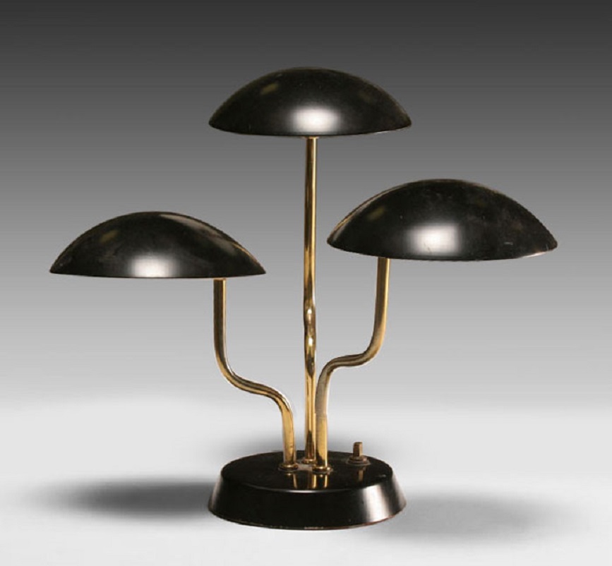 Anni 50 e il design italiano, Gino-Sarfatti-lampada-1952, per Knoll.