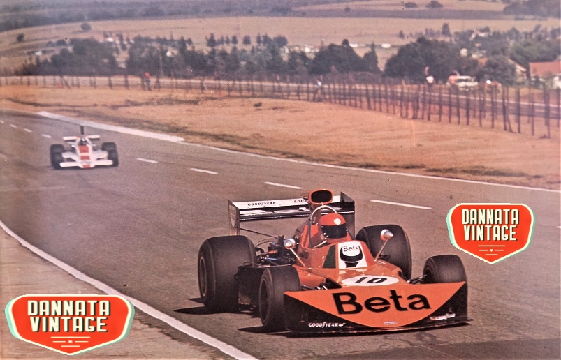 Vittorio Brambilla nel 1974 al suo debutto in Formula 1 con la March.