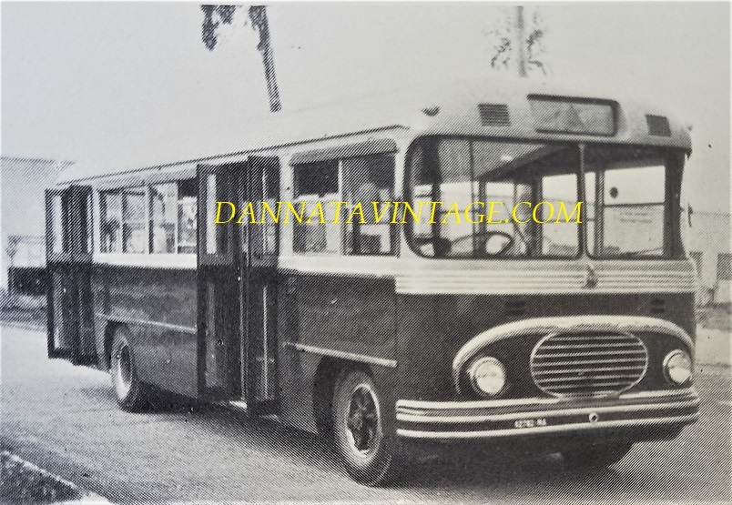AERFER IMAM, Bus Urbano con sigla AU 110 1951. 