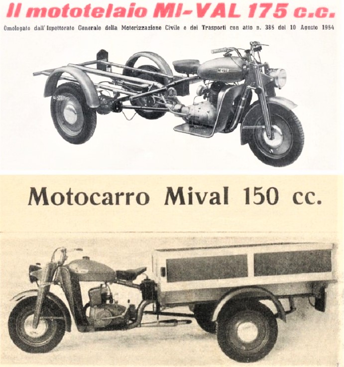 Mi-Val sempre la locandina d'antan del loro motocarro. 