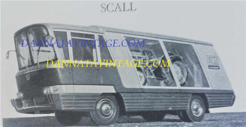 Carrozzeria SCALL, Camion vetrina 1961, su base Fiat 414, pubblicitario Fiat Agricola - monoscocca SCALL.