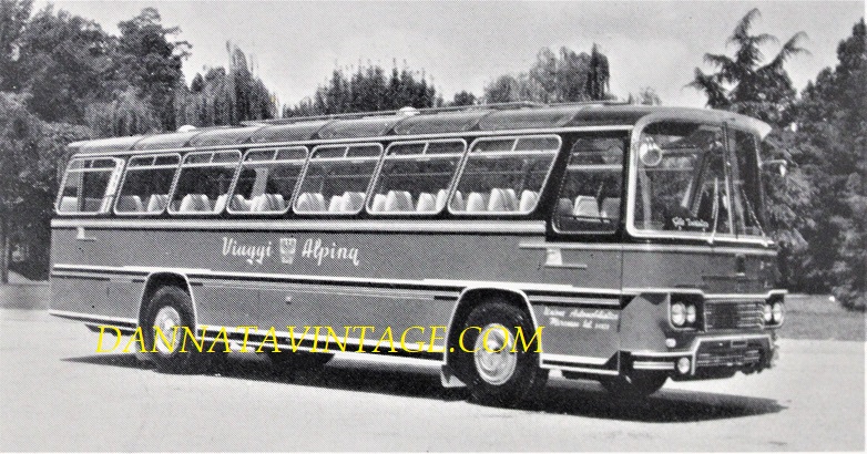 Carrozzeria BARBI, Autobus Gran Turismo tipo America su base Fiat 306/3 - 1963. 