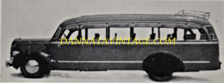 Carrozzeria BARTOLETTI, 1935 autobus a tetto apribile su base Fiat 635. 