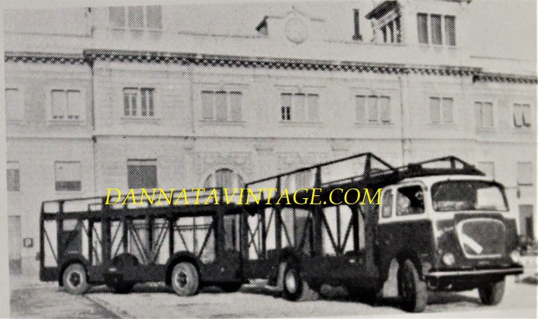 Carrozzeria BARTOLETTI, Alfa Romeo bisarca per trasporto veicoli - 1959. 