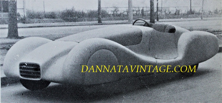Carrozzeria COLLI, Dalla copertina il fantastico prototipo Aerodinamica da Competizione del 1938.