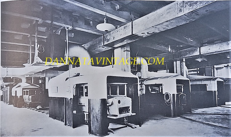 Il Lingotto, Il reparto verniciatura al terzo piano, era su una linea a trazione meccanica lunga 150 metri. 