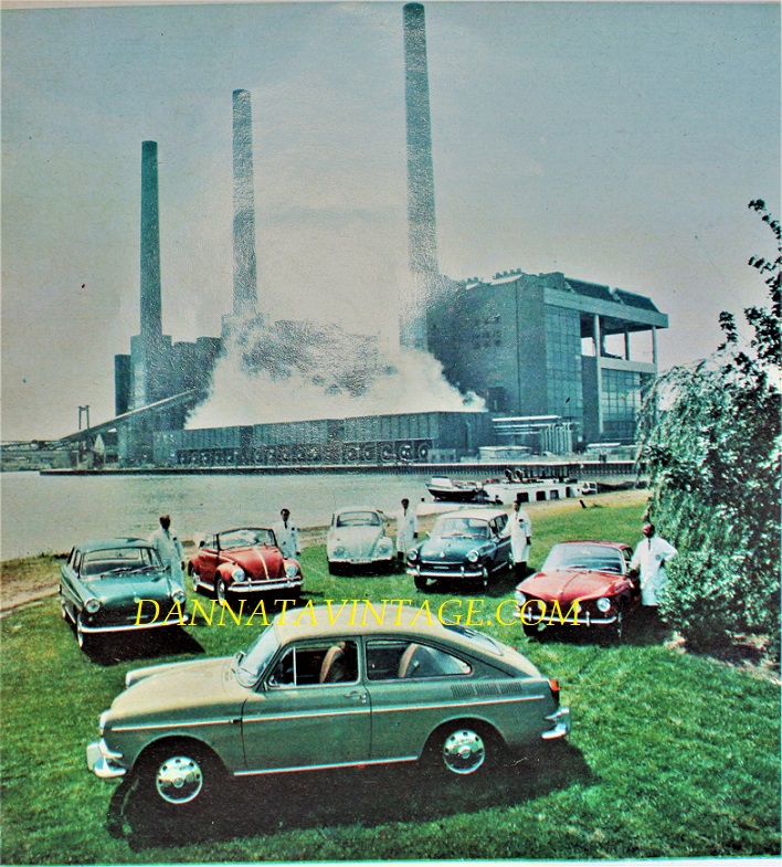 Salone di Francoforte, Una parte della gamma VW allora disponibile e sistemata su uno dei prati esterni.