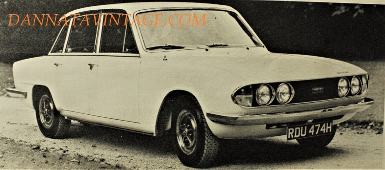 Le auto inglesi nei 60 e 70, 11) Triumph 2,5 MKII la cui carrozzeria venne ridisegnata dal Nostro Michelotti e con alimentazione ad iniezione.