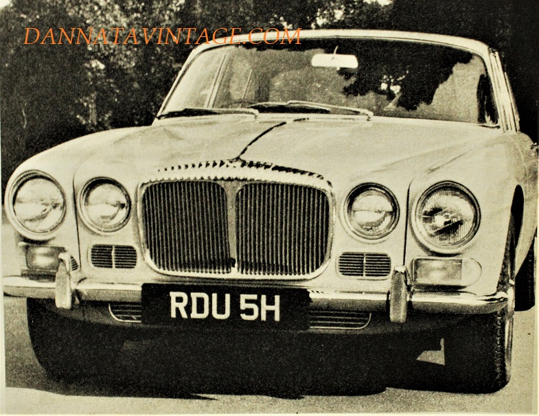 Le auto inglesi nei 60 e 70, 2) Daimler Sovereign con la stessa meccanica che montava la Jaguar XJ6 opzionabile fra i 2,6 e 4,2 litri. 