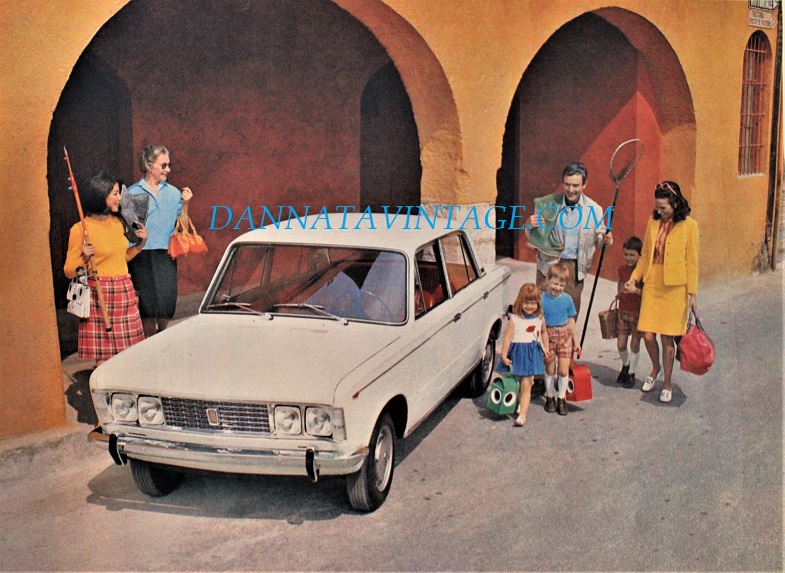 Fiat 125, Erano anni in cui la pubblicità su carta era più importante rispetto a quella televisiva ancora agli albori.