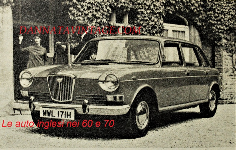 Le auto inglesi nei 60 e 70, 13) Wolseley 18/85 nella versione che vide alcuni aggiornamenti.