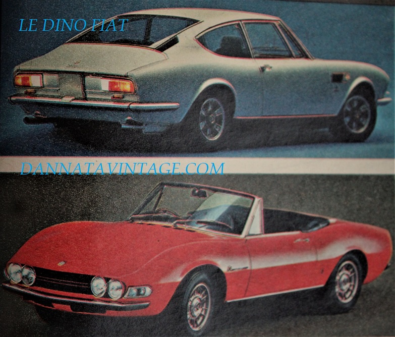 Fiat Dino, Dalla copertina. 