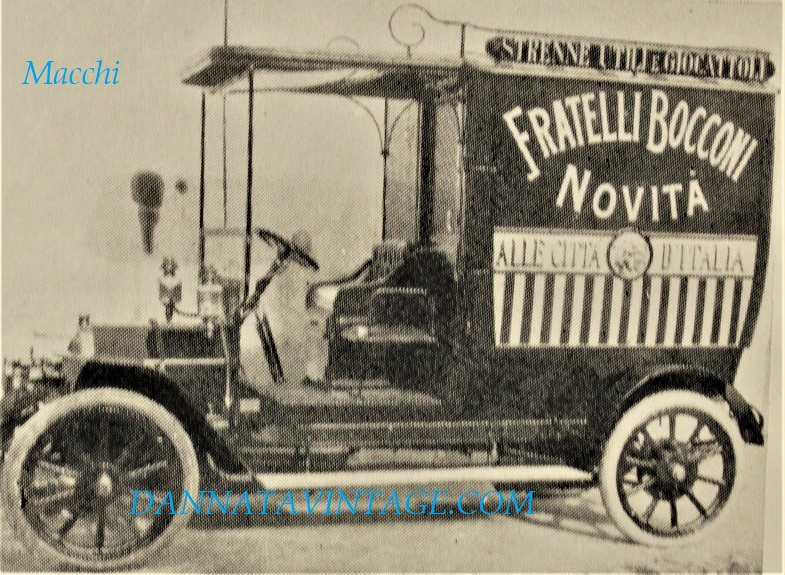 Macchi, 1905 con la prima produzione automobilistica.