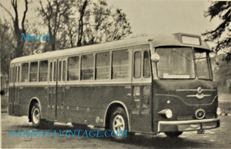 Macchi, 1961 Autobus Urbano TU 11 90 posti con 23 seduti.