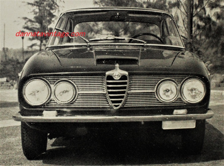 Famiglia Bertone, 1962 Alfa Romeo 2600 Sprint Coupé.