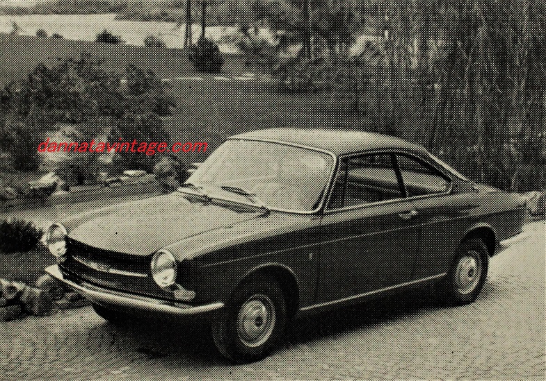 Famiglia Bertone, 1962 SIMCA 1000 Coupé.