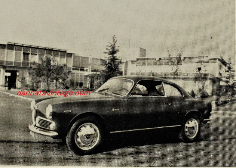 Famiglia Bertone, 1953 Alfa Romeo Giulietta Sprint, coupé. 