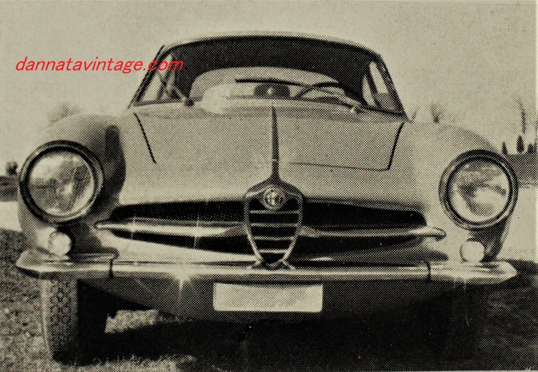 Famiglia Bertone, 1957 Alfa Romeo Coupé Giulietta Sprint Speciale.