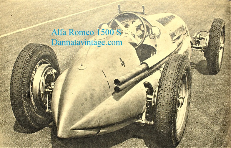 L'Alfa Romeo 1500 S e Tripolitania