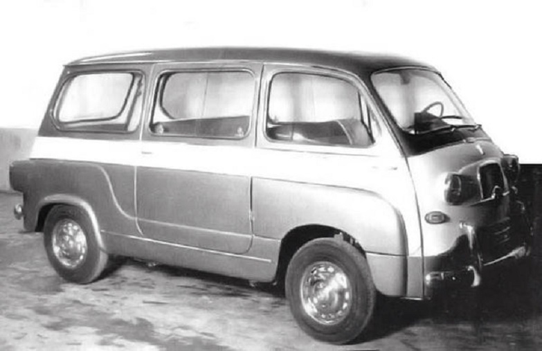 Carrozzeria Mantelli, 1956 - Fiat 600 Multipla giardinetta.