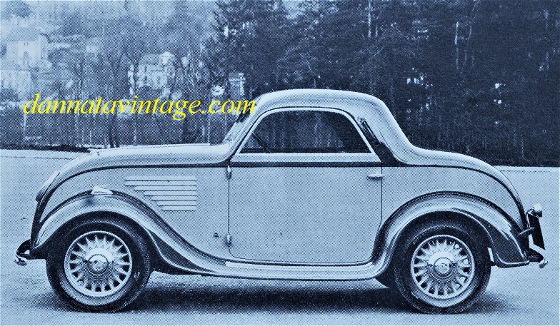 Carrozzeria Savio, Coupè su telaio FIAT 508 - 1934. 