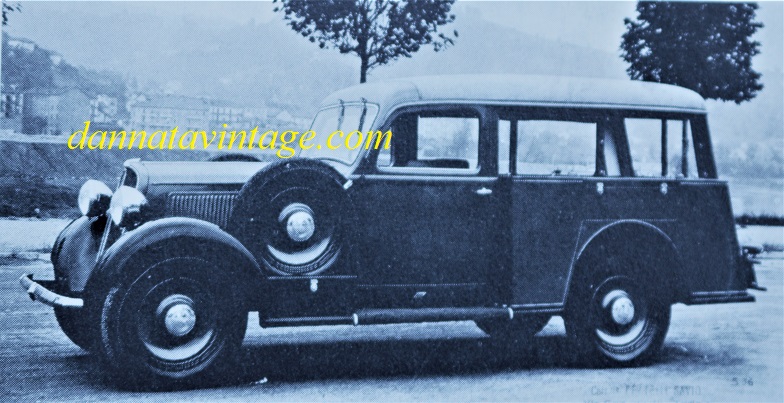 Carrozzeria Savio, Vettura da caccia la Box Body, realizzata su telaio dell'Ardita - 1937. 