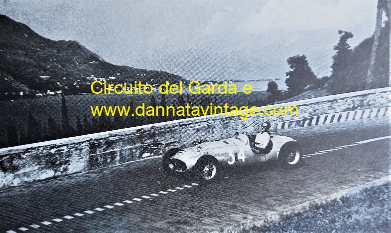 Circuito del Garda 1950 Alntonio Stagnoli nell'edizione poi vinta da Alberto Ascari su Ferrari.