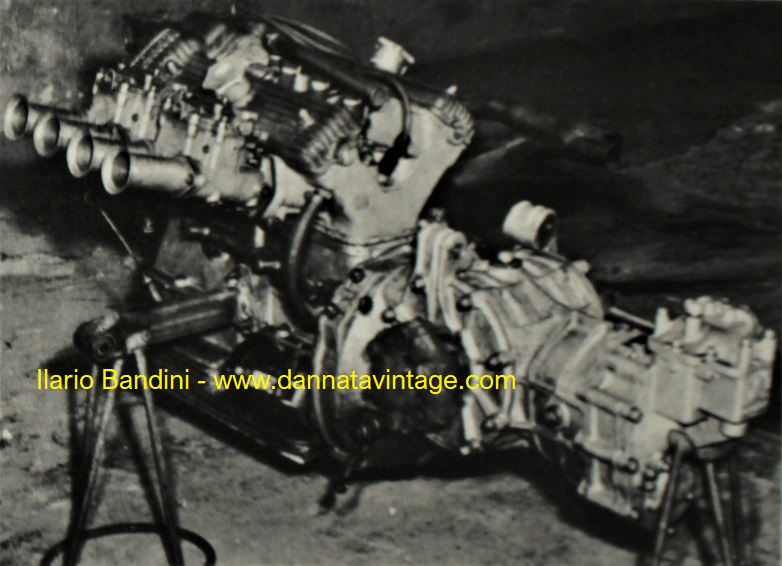 Bandini Ilario, 1000 cc bialbero 1960, un motore progettato e costruito auonomamente. 