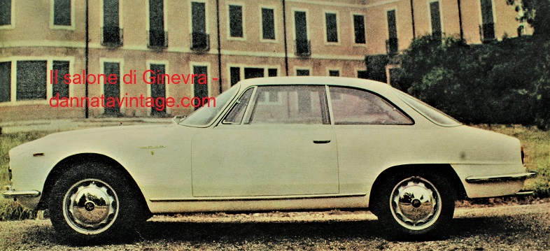 Salone di Ginevra 1962 Alfa Romeo 2600 Spint.