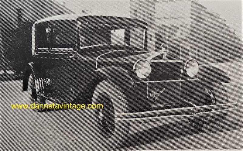 Orlandi Renzo Con una vettura nel 1927 - Alfa Romeo Coupé 1750.