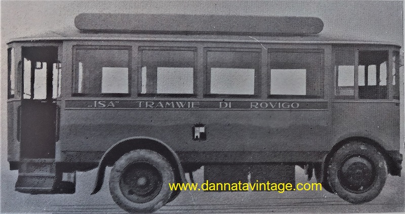 Orlandi Renzo Omnibus Elettrico 1918.