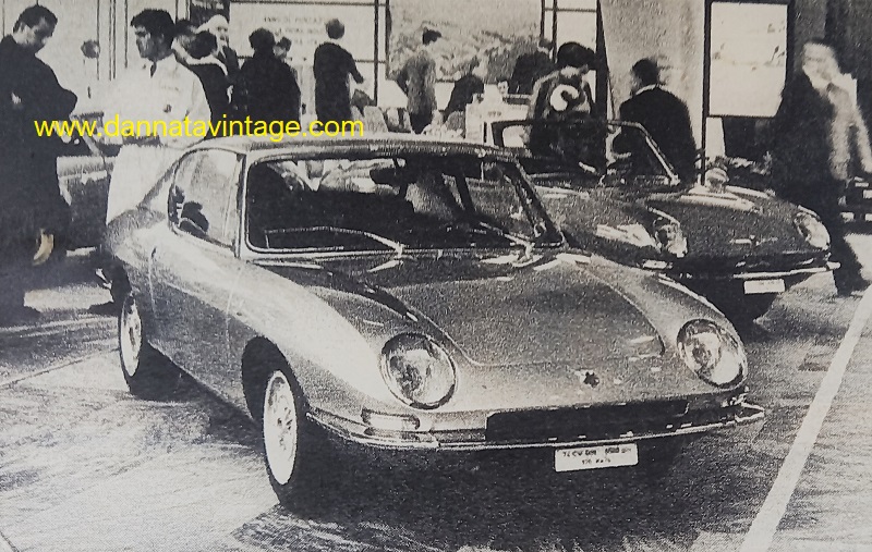 Salone di Torino Abarth OTR carrozzata da Bertone, proposta ad un prezzo di listino di Lire 1.410.000. 