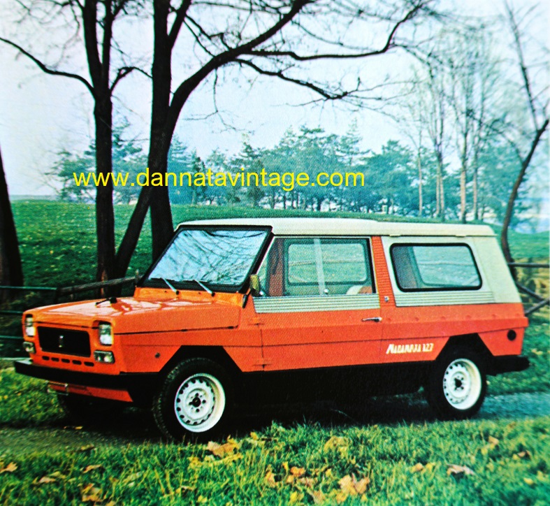 Carrozzeria Moretti - Midimaxi derivata dalla Fiat 127 - 1971. 