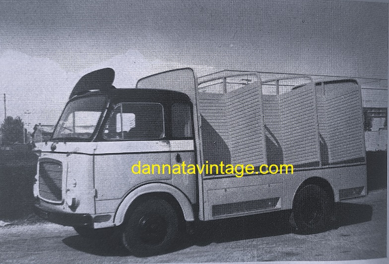 Angelo Orlandi Brescia 1963 - OM Lupetto M3 per trasporto bevande. 