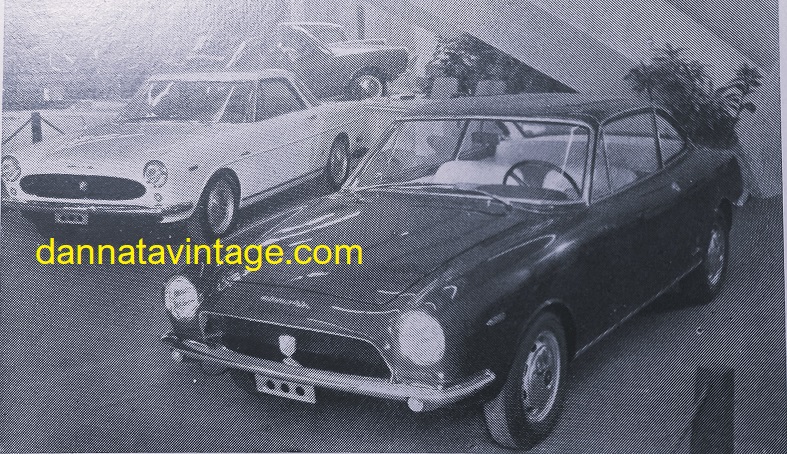 Carrozzeria Ellena Salone di Torino e le Fiat Abarth Coupè 2300 cmc e la Fiat 1500 Berlinetta - anno 1962. 
