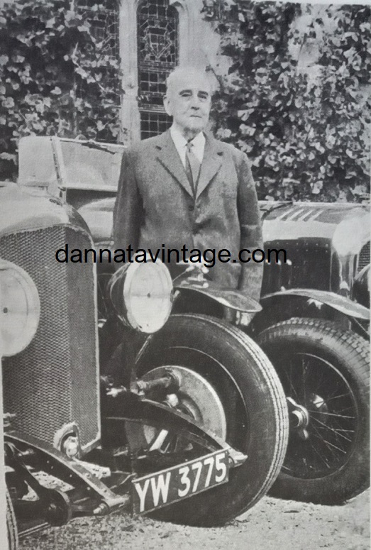 Bentley T by Pininfarina - William Owen Bentley, Lui che acquisì le prime nozioni di meccanica durante un corso per macchinisti ferroviari.
