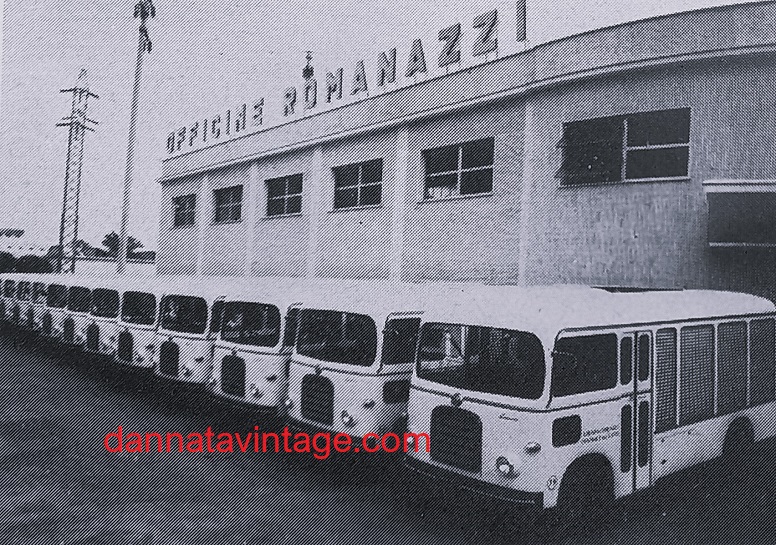 Romanazzi Mezzi per il trasporto del latte su base OM Tigrotto M 34 - 1961